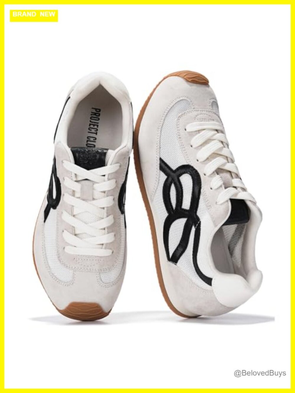 Genuine Leather Sneakers for Women Textile Upper Memory Foam Insole Lace-Up
